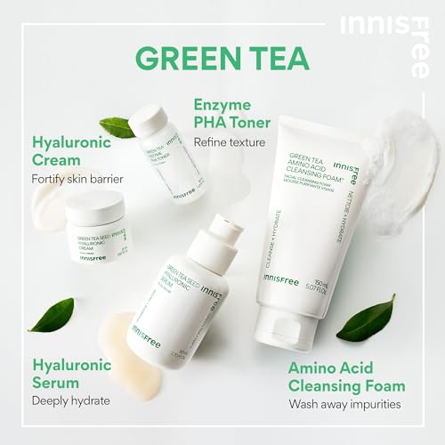 innisfree Green Tea Seed Hyaluronic Serum 50ml - PureRush