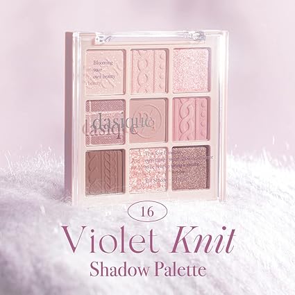 dasique Eyeshadow Palette - 16 Violet Knit - PureRush