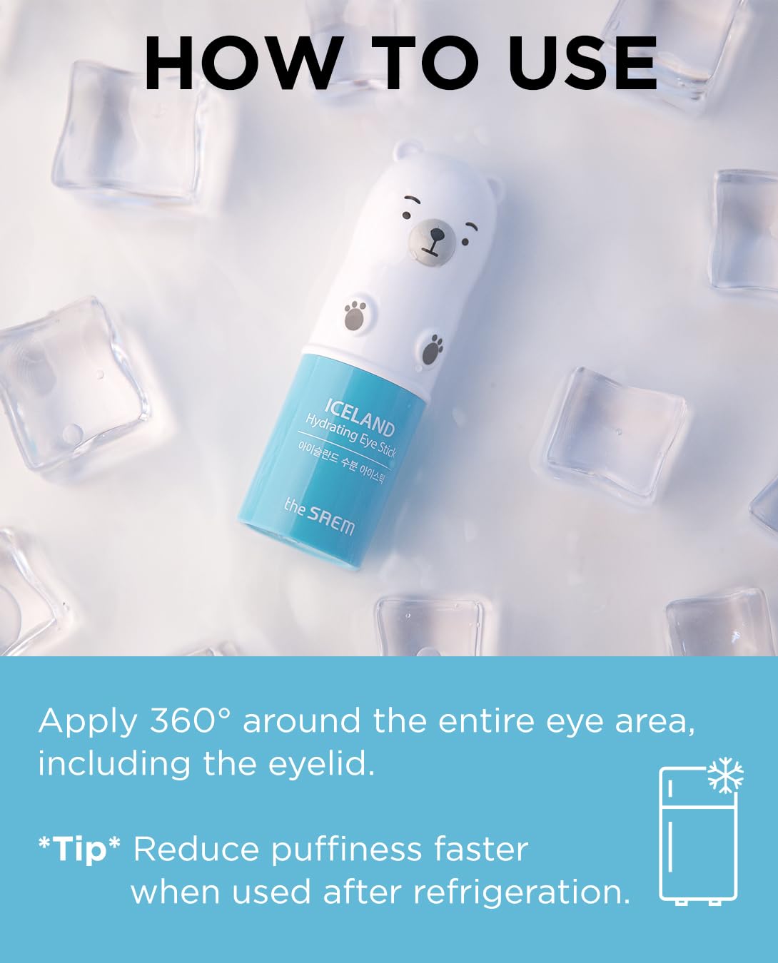 The SAEM Iceland Hydrating Eye Stick 7g - PureRush