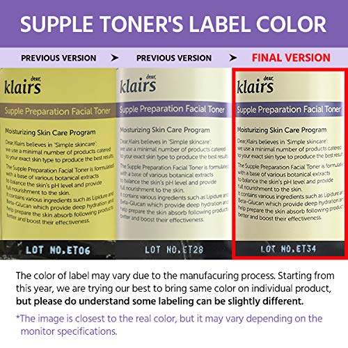 KLAIRS Supple Preparation Facial Toner 180ml - PureRush