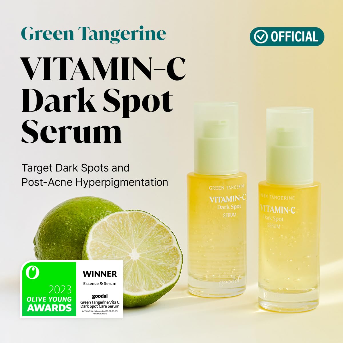 goodal Green Tangerine Vita C Dark Spot Care Serum 30ml - PureRush