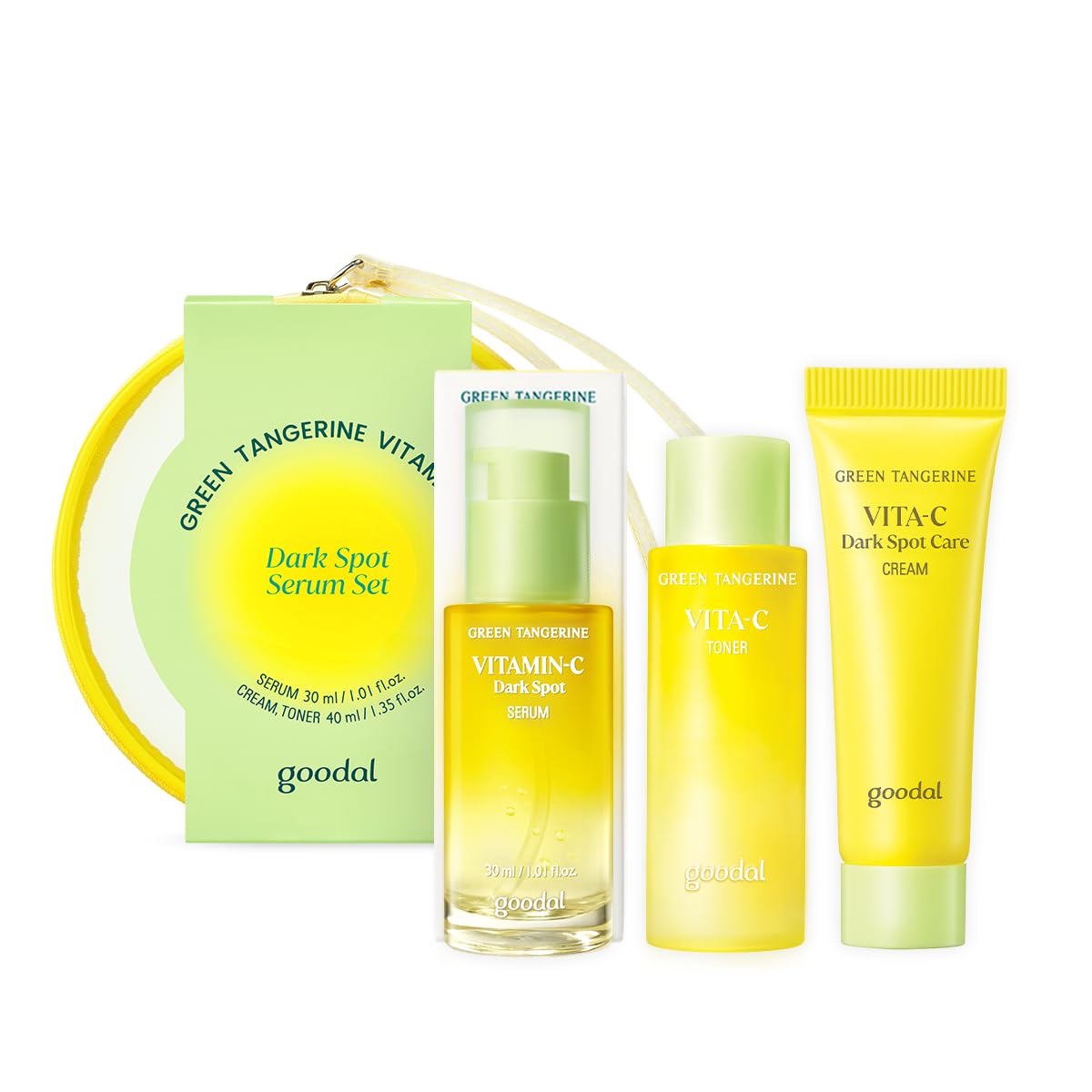 goodal Green Tangerine Vita C Dark Spot Care Serum 30ml - PureRush