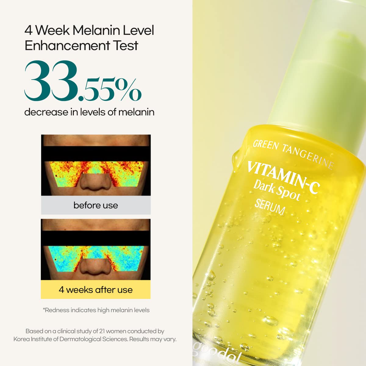 goodal Green Tangerine Vita C Dark Spot Care Serum 30ml - PureRush
