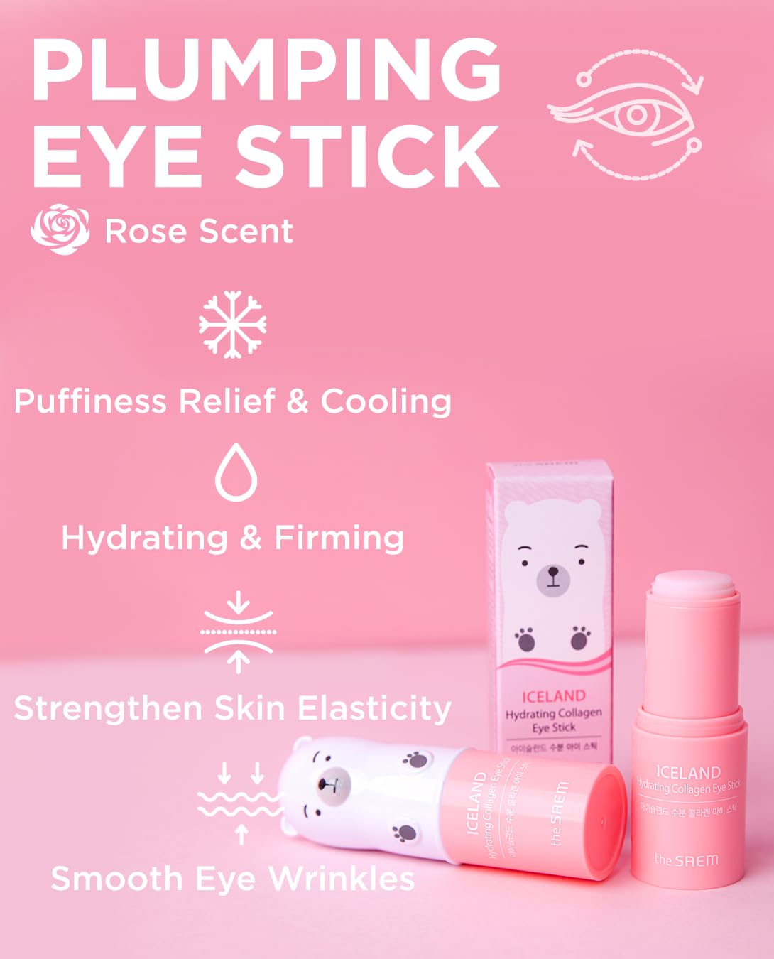 The SAEM Iceland Hydrating Eye Stick 7g - PureRush