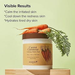 SKINFOOD Carrot Carotene Calming Water Pad 250g (60 Pads) - PureRush