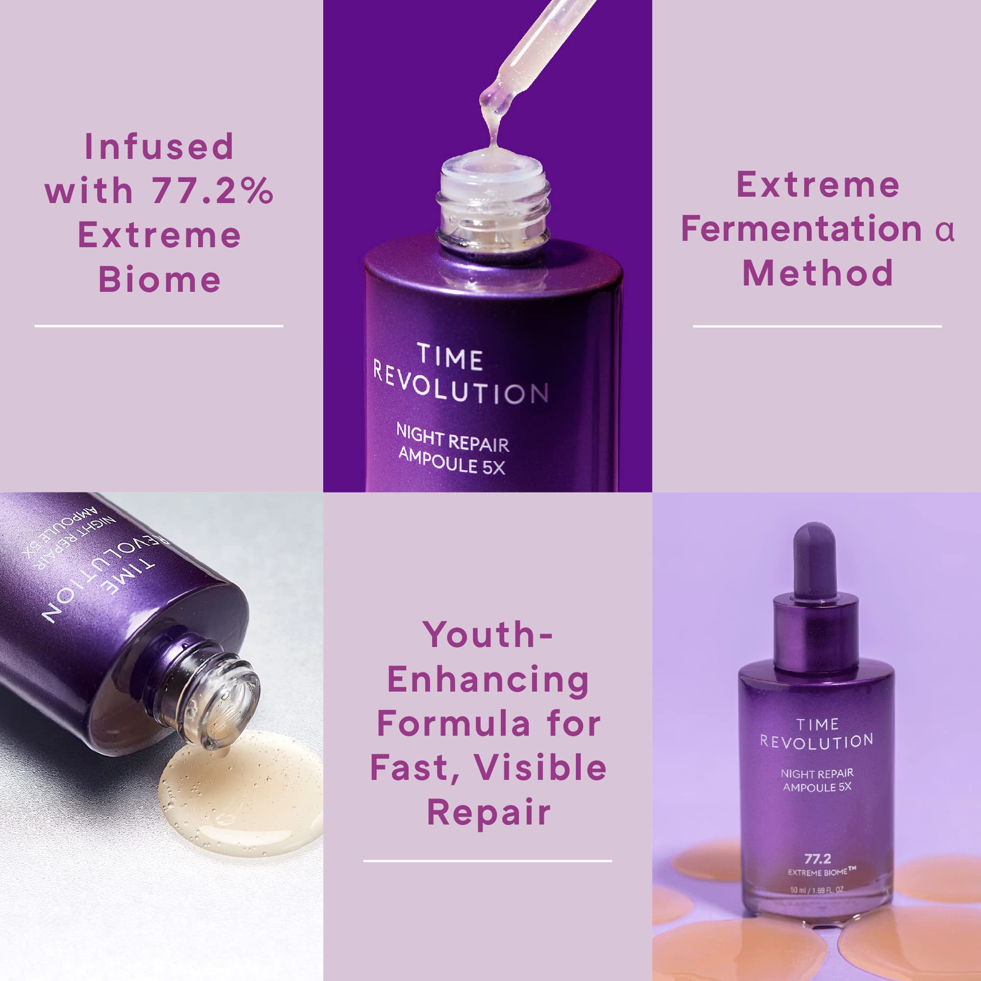 MISSHA Time Revolution Night Repair Ampoule 5X 70ml - PureRush