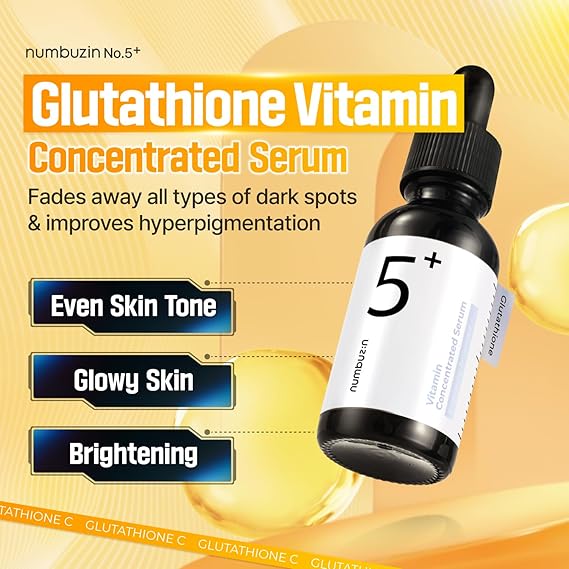 numbuzin No.5+ Vitamin Concentrated Serum 30ml - PureRush