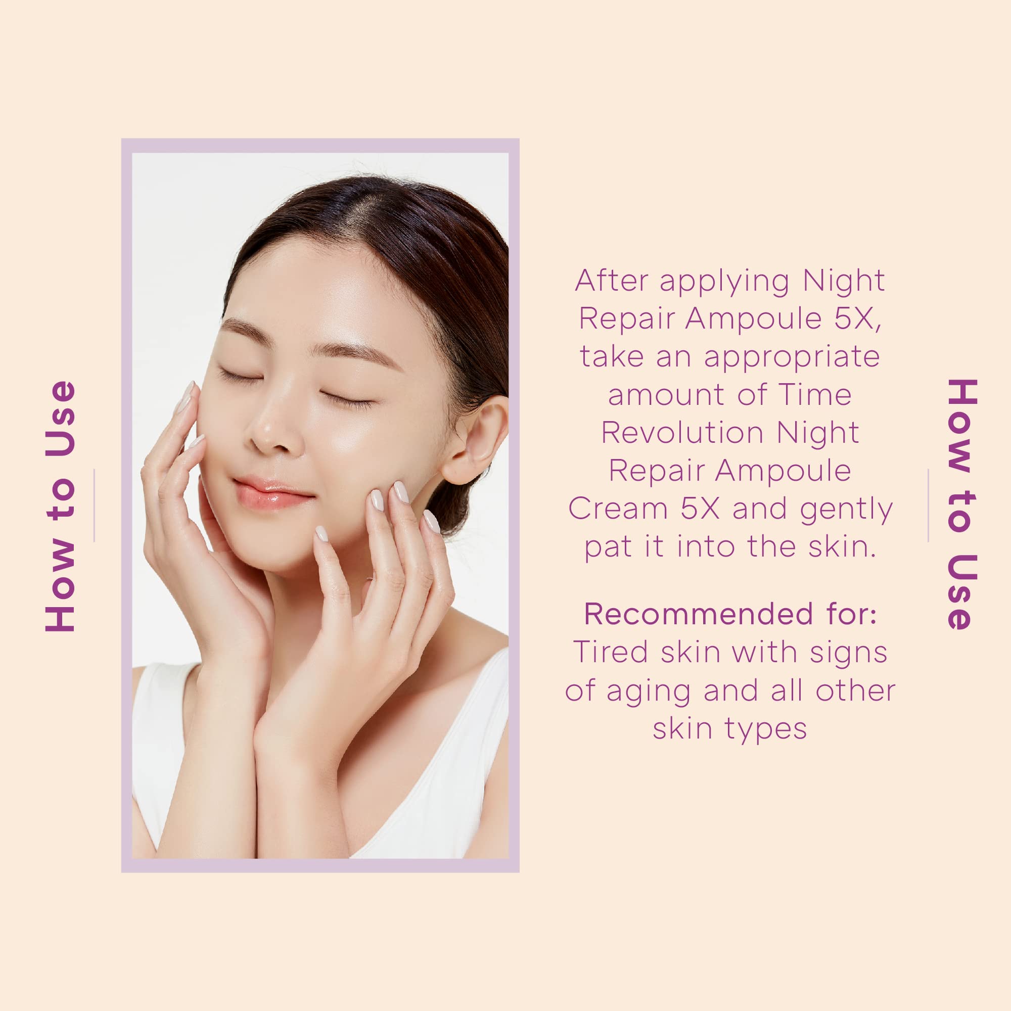 MISSHA TIME REVOLUTION NIGHT REPAIR AMPOULE CREAM 5X 50ml - PureRush