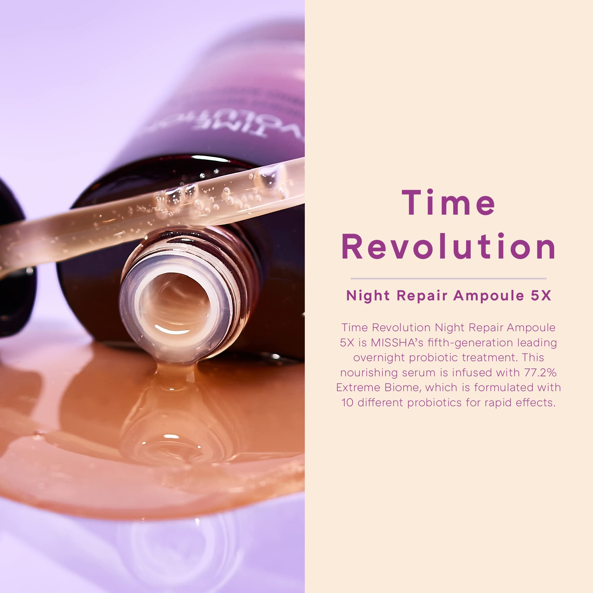 MISSHA Time Revolution Night Repair Ampoule 5X 70ml - PureRush