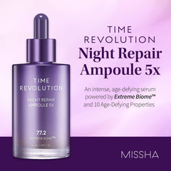 MISSHA Time Revolution Night Repair Ampoule 5X 70ml - PureRush