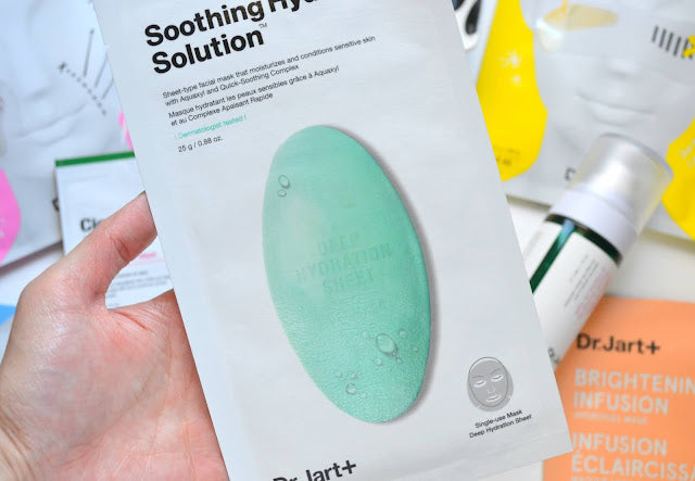 Dr.Jart+ DERMASK WATER JET SOOTHING HYDRA SOLUTION 25g x 5ea - PureRush