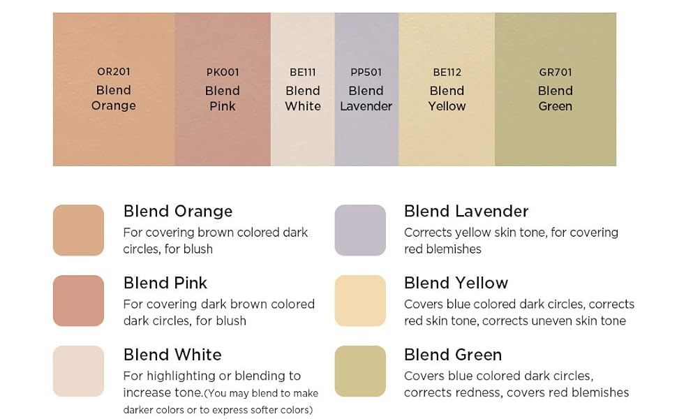 JUNGSAEMMOOL Artist Concealer Palette - PureRush