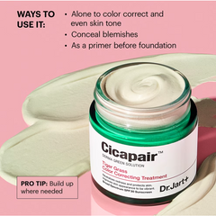 Dr.Jart+ Cicapair Tiger Grass Color Correcting Treatment SPF 22 PA++ 50ml - PureRush