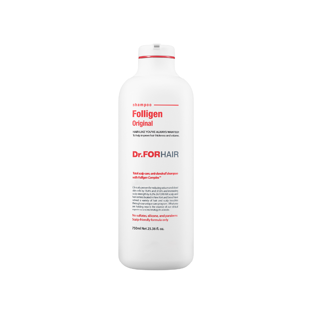 Dr.FORHAIR Folligen Original Hair Loss Shampoo 500ml - PureRush