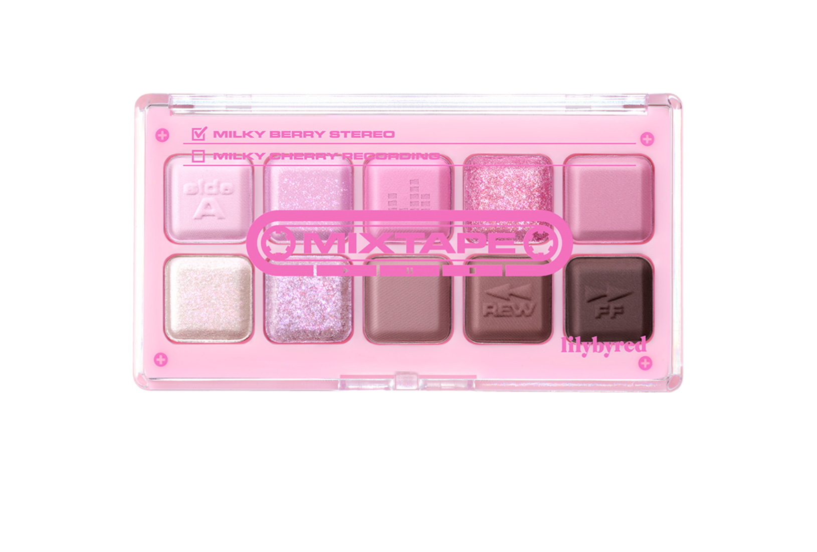lilybyred Mood Keyboard Eyeshadow Palette - PureRush