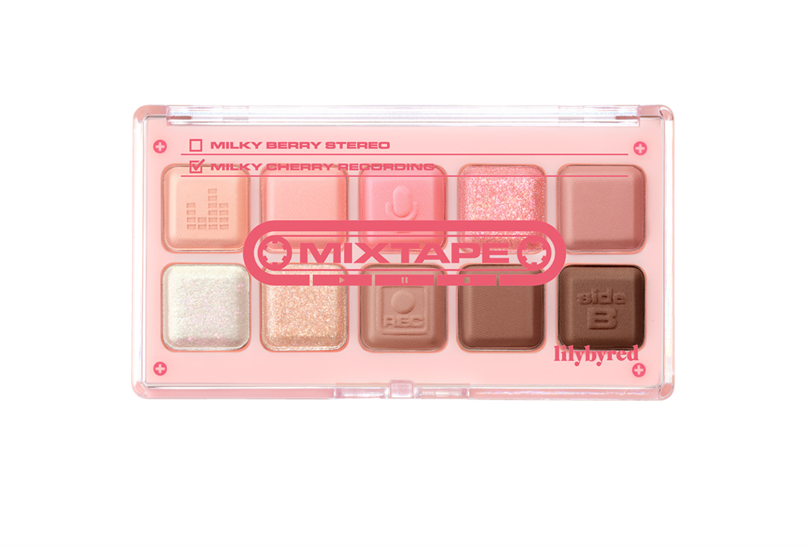lilybyred Mood Keyboard Eyeshadow Palette - PureRush