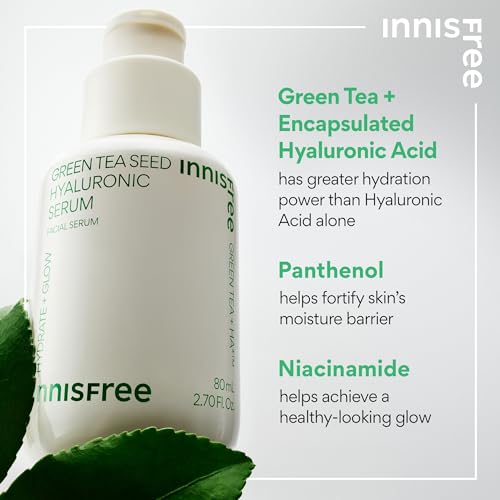innisfree Green Tea Seed Hyaluronic Serum 50ml - PureRush