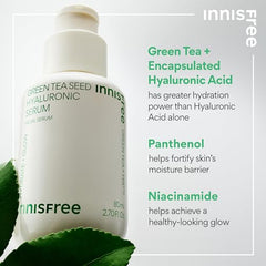 innisfree Green Tea Seed Hyaluronic Serum 50ml - PureRush