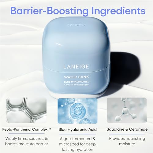 LANEIGE Water Bank Blue Hyaluronic Cream Moisturizer 20ml - PureRush