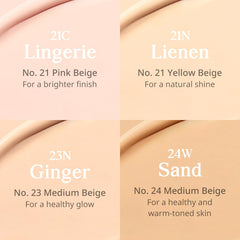 CLIO Kill Cover Mesh Glow Cushion Set (+Refill) 15g X 2ea (3 Colors) - PureRush