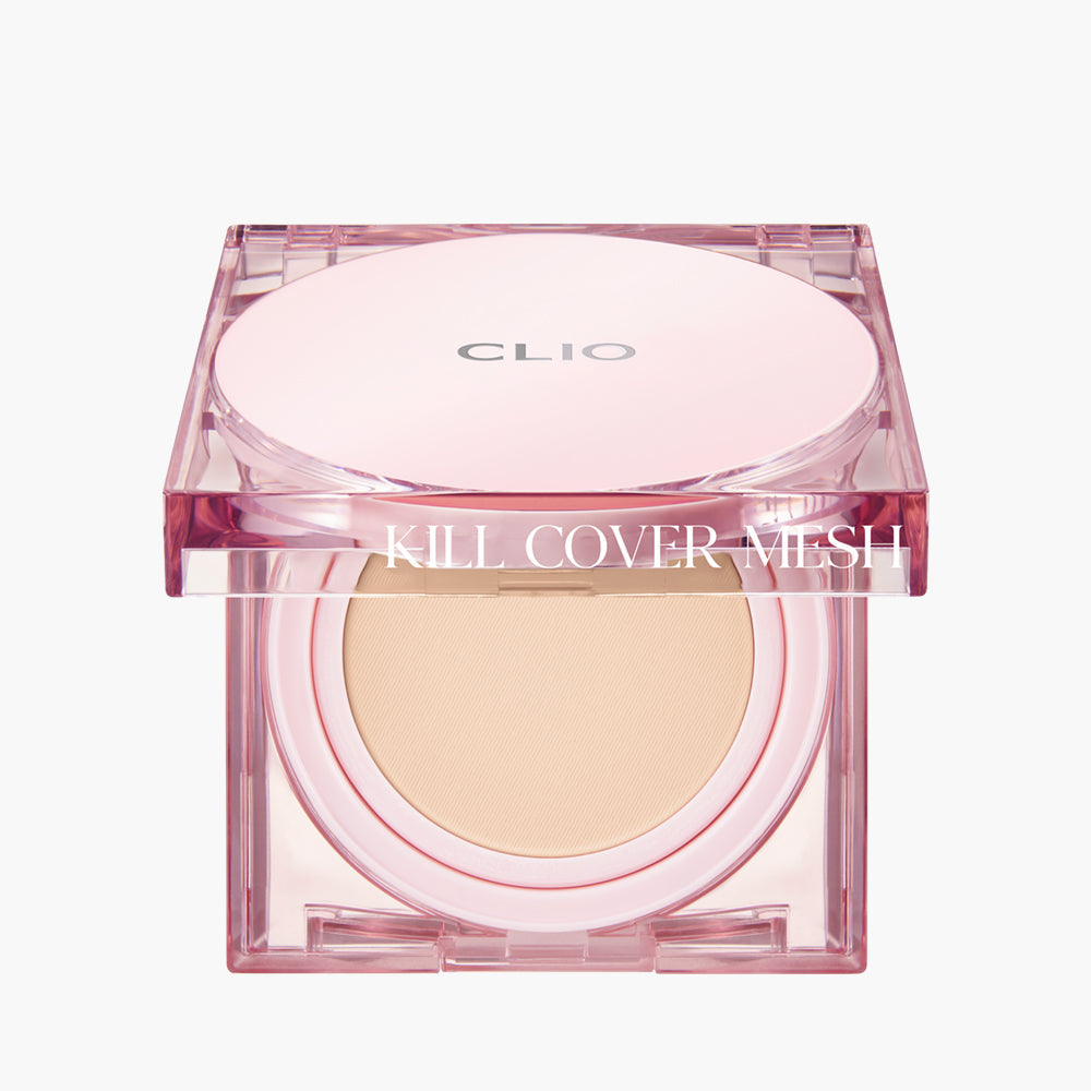 CLIO Kill Cover Mesh Glow Cushion Set (+Refill) 15g X 2ea (3 Colors) - PureRush