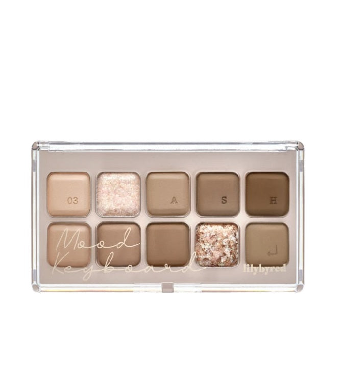 lilybyred Mood Keyboard Eyeshadow Palette - PureRush